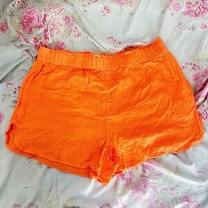 Universal Thread High Waist Orange Women's Shorts